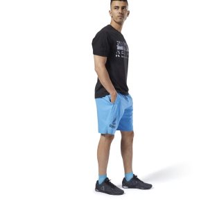 Reebok One Series Training Epic Kurze Hose Herren - Blau - DE 764-LEP